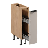 Apothekerschrank D20C - Sorento Beige Sonoma Eiche - in minimalistischem Stil für moderne Küchene. - ROYAL24_MARKT