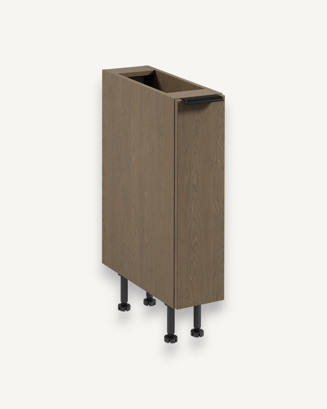 Apothekerschrank D20C - Sorento Dunkle Eiche - Kompakt und dennoch geräumig. - ROYAL24_MARKT