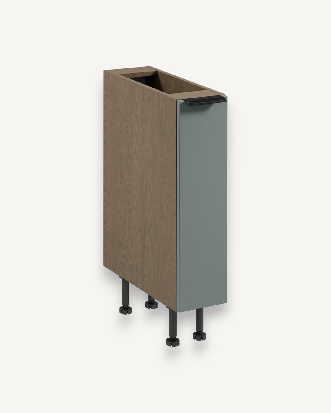 Apothekerschrank D20C - Sorento Grün - Ihre Stauraumlösung mit Stil. - ROYAL24_MARKT