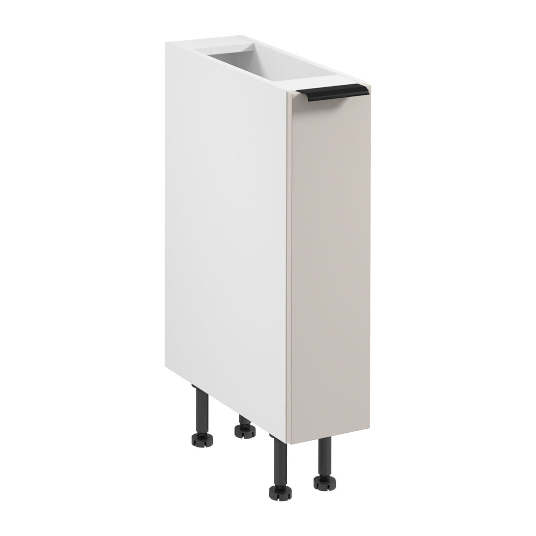 Apothekerschrank D20C - Sorento Weiß Beige - Schmale Eleganz für Ihre Küche. - ROYAL24_MARKT