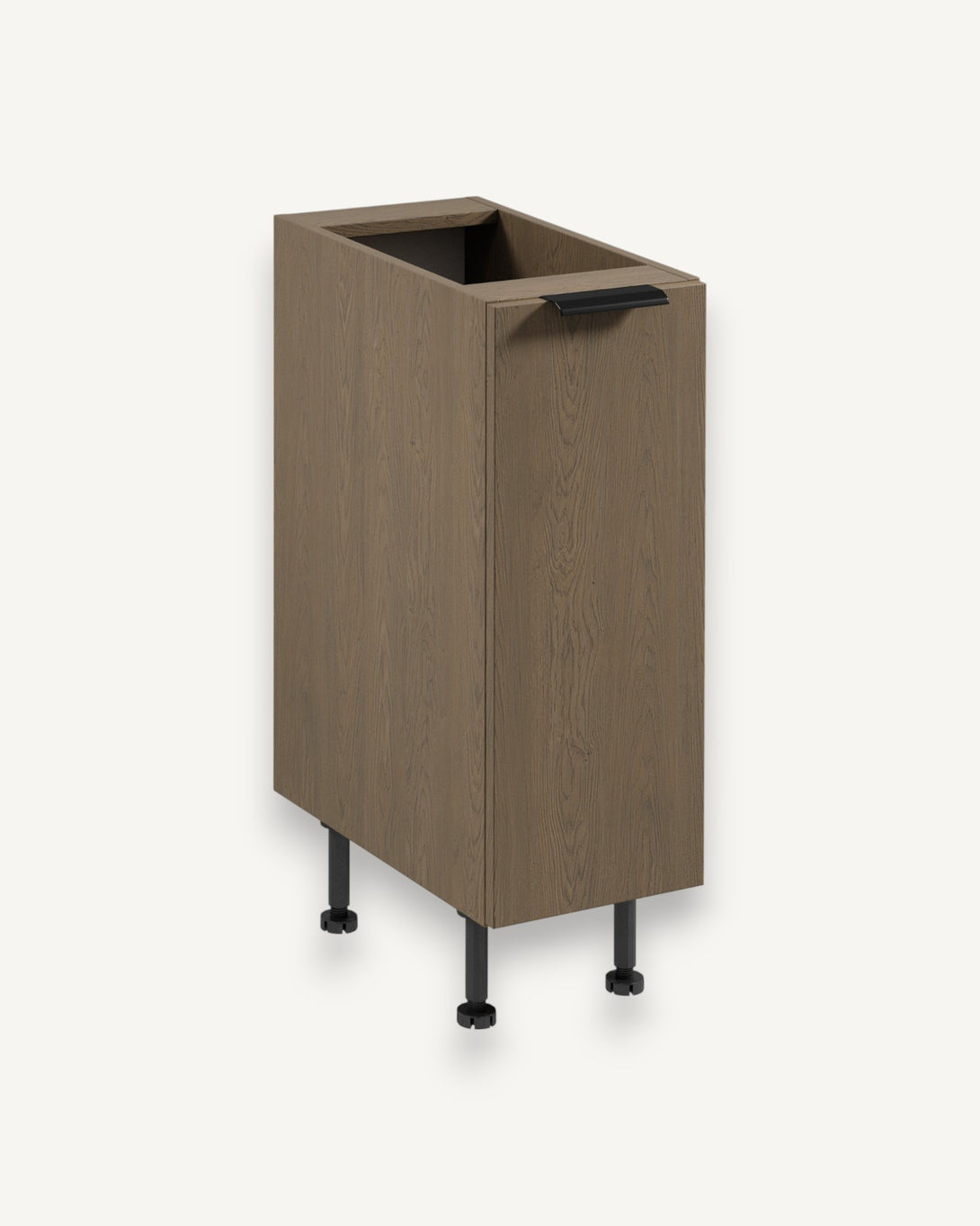 Unterschrank D30 P/L - Sorento Dunkle Eiche - Mehr Platz für Ihre Küchenutensilien. - ROYAL24_MARKT