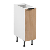Unterschrank D30 P/L - Sorento Weiß Sonoma Eiche - Unverwechselbares Design für Ihre Küche. - ROYAL24_MARKT