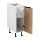 Unterschrank D30 P/L - Sorento Weiß Sonoma Eiche - Unverwechselbares Design für Ihre Küche. - ROYAL24_MARKT
