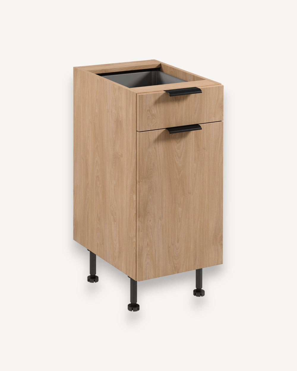 Unterschrank D40S1 P/L – Sorento – Optimal für eine aufgeräumte Küche.