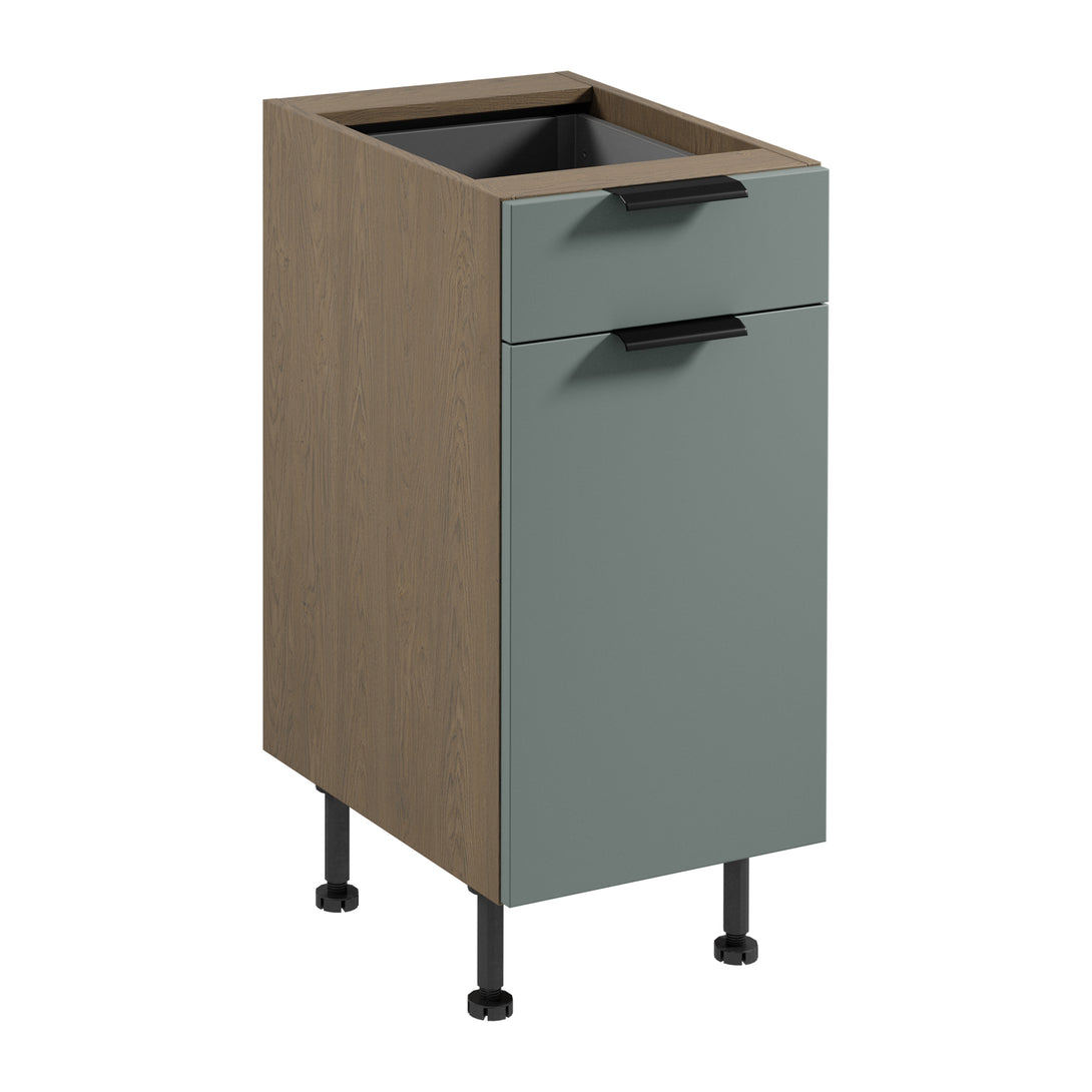 Unterschrank D40S1 P/L - Sorento Grün - Funktionale Aufbewahrung in modernem Stil. - ROYAL24_MARKT