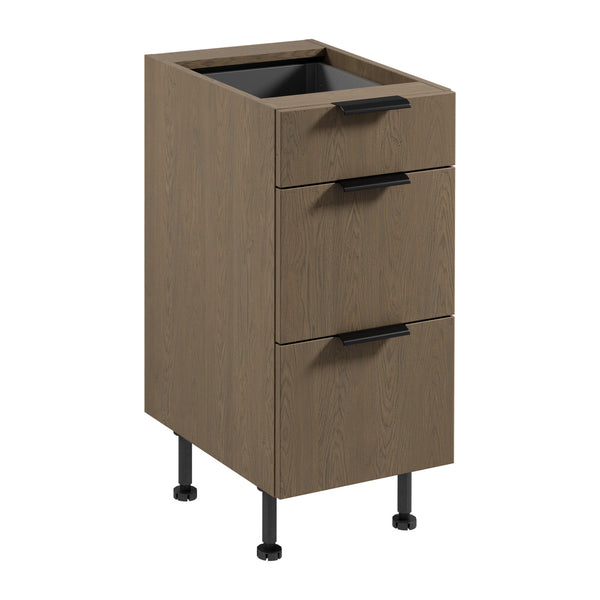 Unterschrank  D40S3 P/L AX - Sorento Dunkle Eiche - Der ideale Stauraum für Ihr Zuhause. - ROYAL24_MARKT