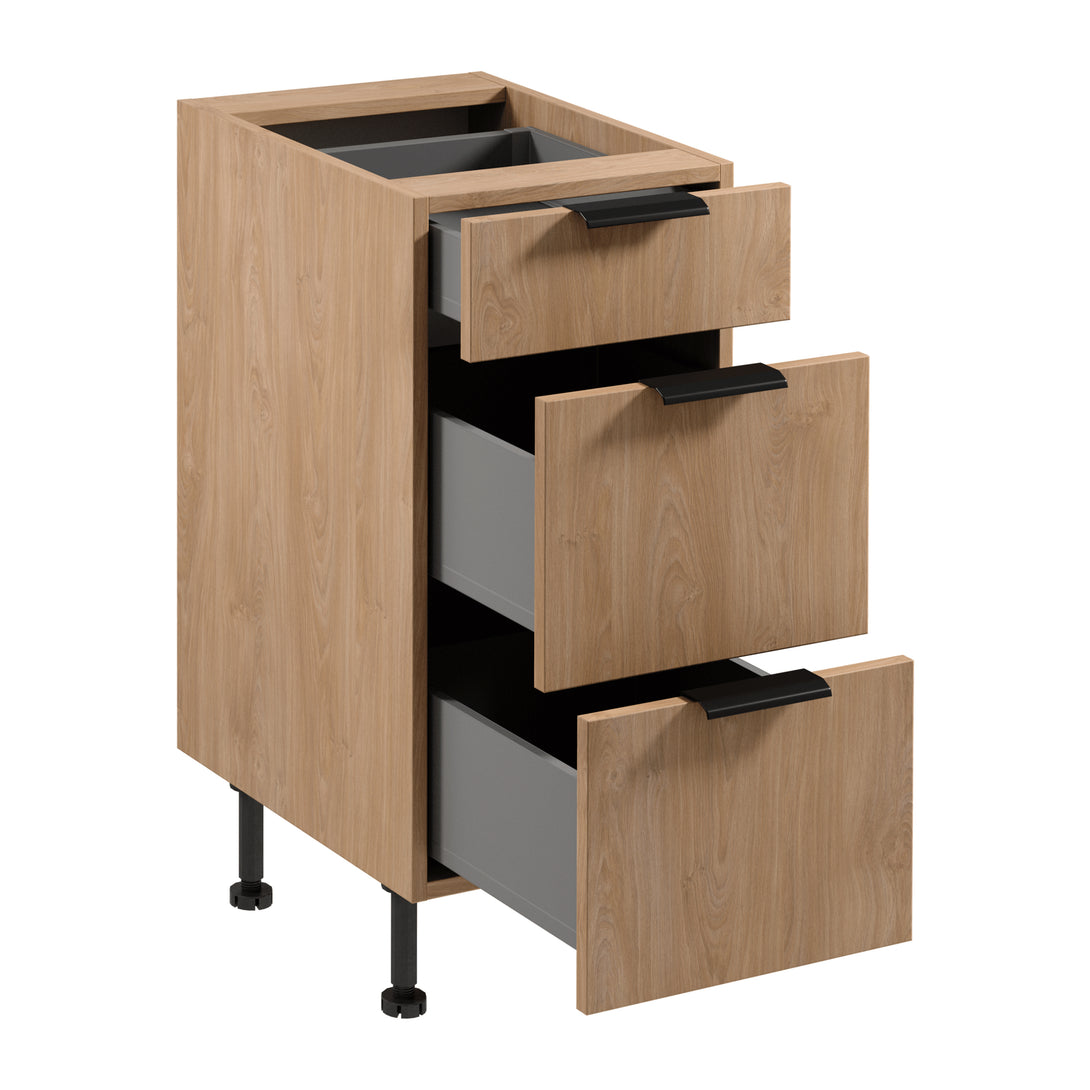 Unterschrank D40S3 P/L AX - Sorento - Moderner Look für eine elegante Küchenausstattung. - ROYAL24_MARKT