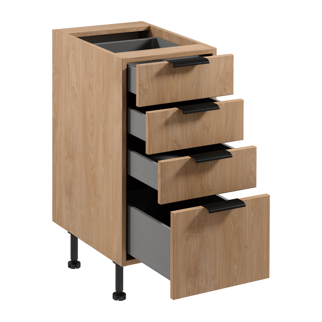 Unterschrank D40S4 AX - Sorento - Stilvolle Präsentation von Geschirr und Kochutensilien. - ROYAL24_MARKT