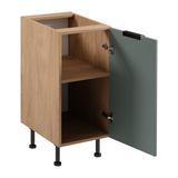 Unterschrank D40 P/L - Sorento Grün Sonoma Eiche - Perfekt organisiert, perfekt gestaltet. - ROYAL24_MARKT