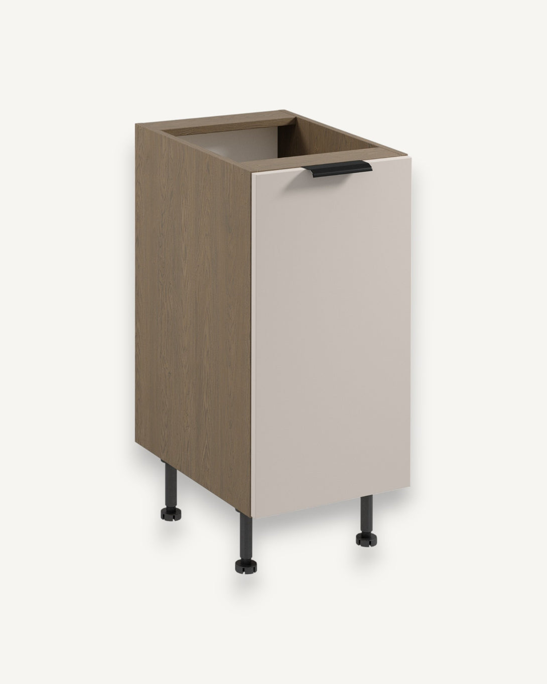 Unterschrank D40 P/L - Sorento Beige - Elegantes Design trifft auf Stauraumwunder. - ROYAL24_MARKT