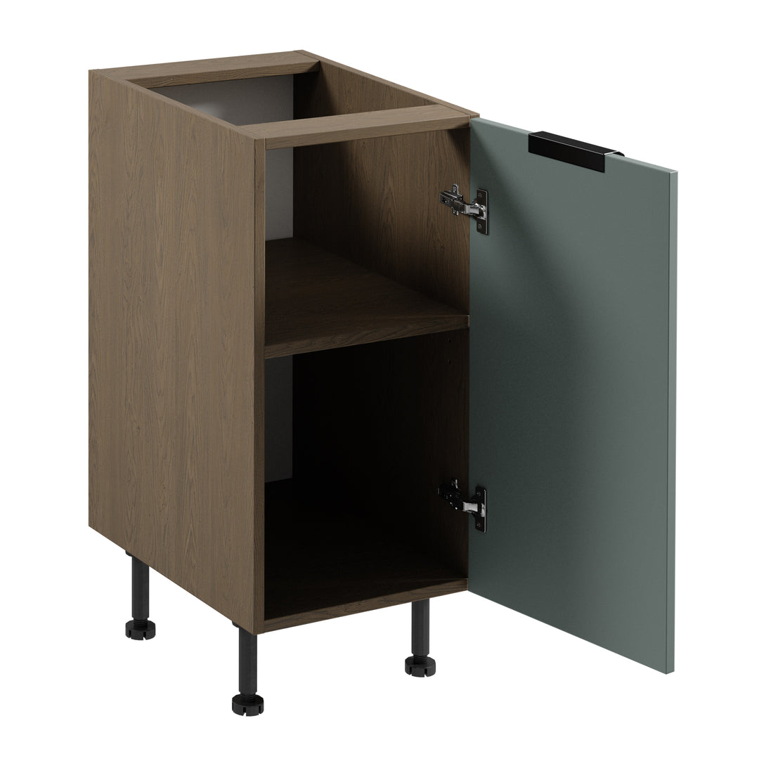 Unterschrank D40 P/L - Sorento Grün - Viel Stauraum für kleine Küchen. - ROYAL24_MARKT
