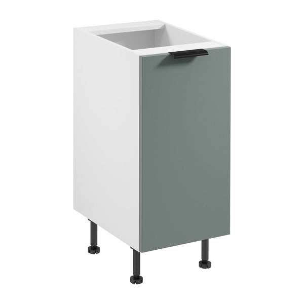 Unterschrank D40 P/L - Sorento Weiß Grün - Platzsparendes Design mit viel Stauraum. - ROYAL24_MARKT