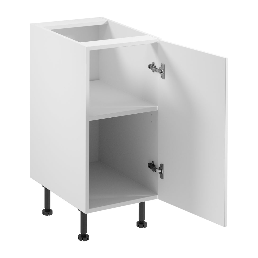 Unterschrank D40 P/L - Sorento Weiß - Passt sich elegant in jede Küchengestaltung ein. - ROYAL24_MARKT