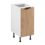Unterschrank D40 P/L - Sorento Weiß Sonoma Eiche - Elegantes Design für Ihre Küche und vielseitig einsetzbar. - ROYAL24_MARKT
