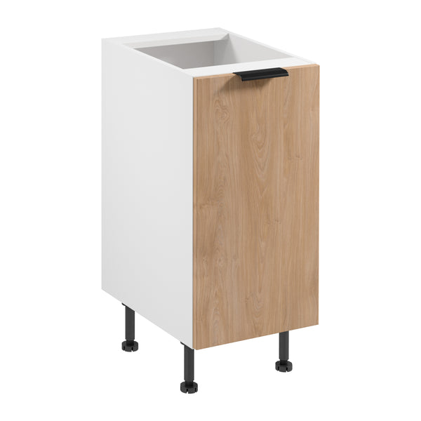 Unterschrank D40 P/L - Sorento Weiß Sonoma Eiche - Elegantes Design für Ihre Küche und vielseitig einsetzbar. - ROYAL24_MARKT