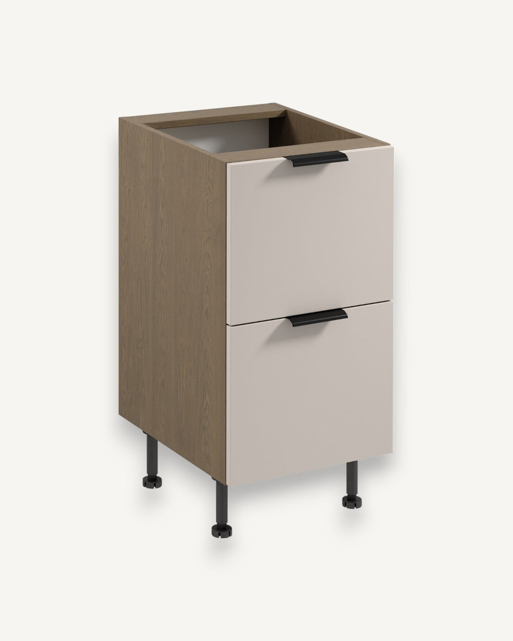 Unterschrank D45S2 AX – Sorento Beige – Ihre Stauraumlösung mit Stil.