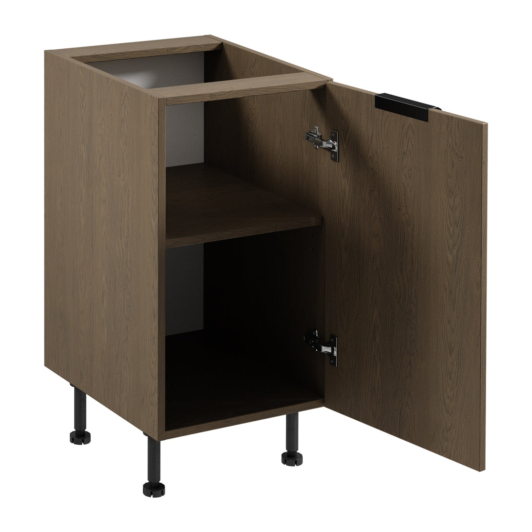 Unterschrank D45 P/L - Sorento Dunkle Eiche - Praktisch, vielseitig und robust. - ROYAL24_MARKT