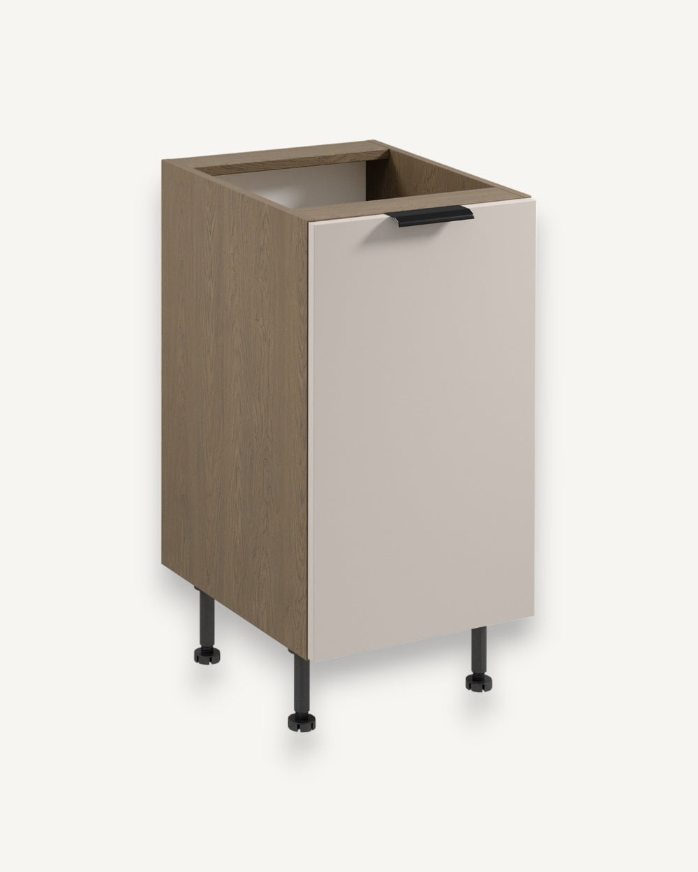 Unterschrank D45 P/L – Sorento Beige – Praktisch, stilvoll und platzsparend.