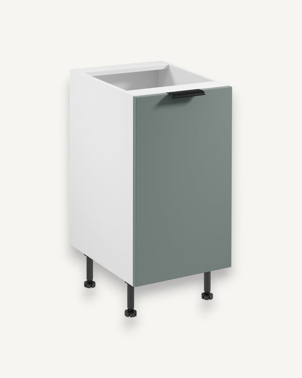 Unterschrank D45 P/L - Sorento Weiß Grün - Hochwertige Materialien für langlebige Nutzung. - ROYAL24_MARKT