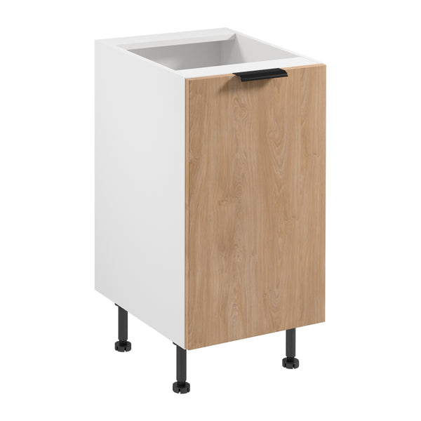 Unterschrank D45 P/L - Sorento Weiß Sonoma Eiche - Hochwertige Materialien für zusätzliche Stabilität. - ROYAL24_MARKT