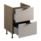 Spülenunterschrank D60IN AX - Sorento Beige - Stauraumwunder für mehr Ordnung. - ROYAL24_MARKT