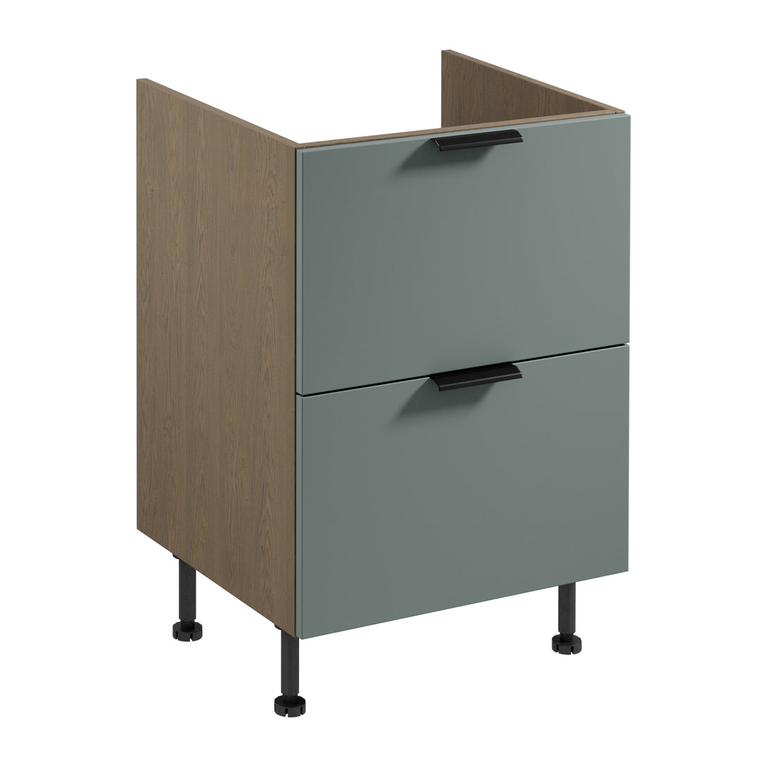 Spülenunterschrank D60IN AX - Sorento Grün - Maximale Raumnutzung mit Stil. - ROYAL24_MARKT