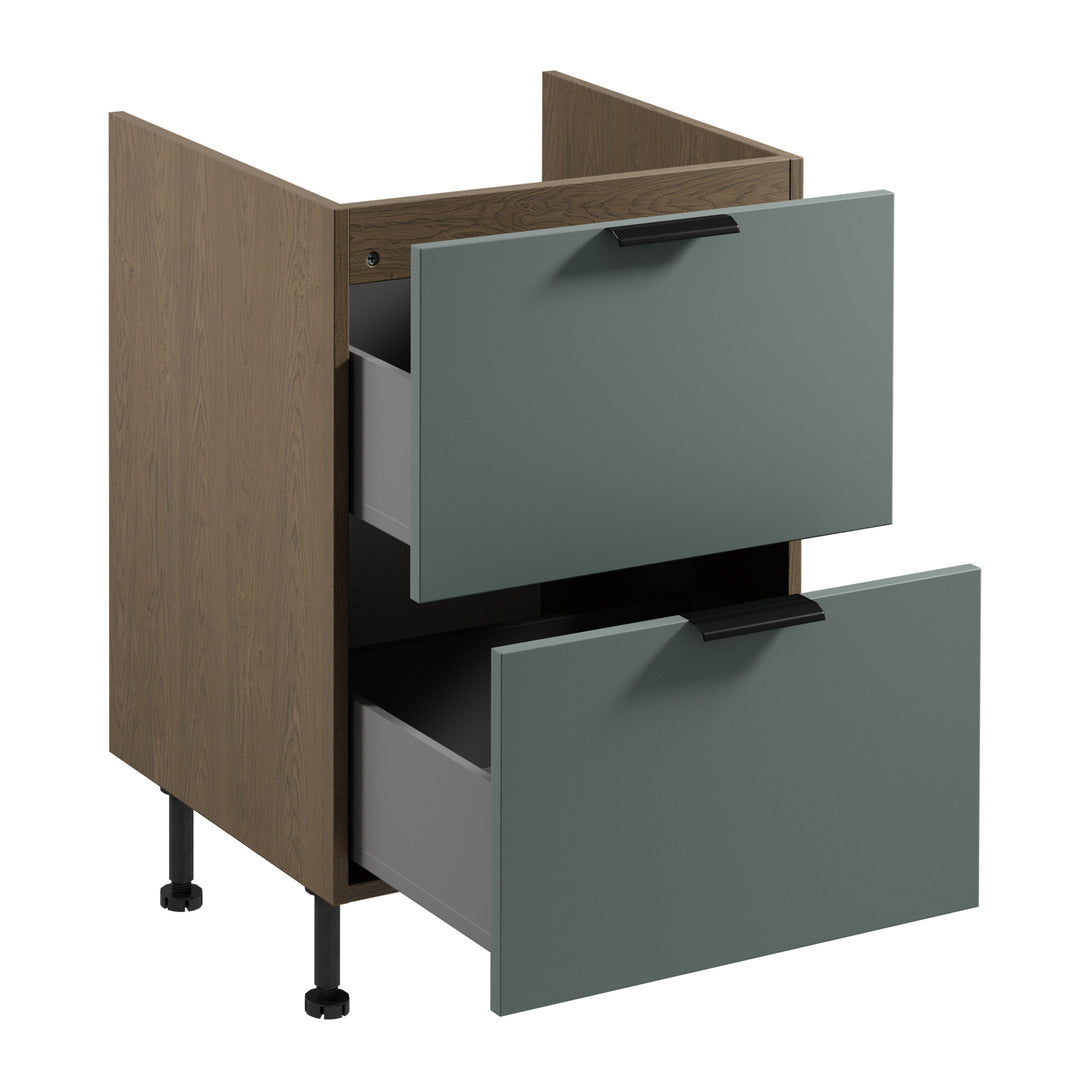 Spülenunterschrank D60IN AX - Sorento Grün - Maximale Raumnutzung mit Stil. - ROYAL24_MARKT