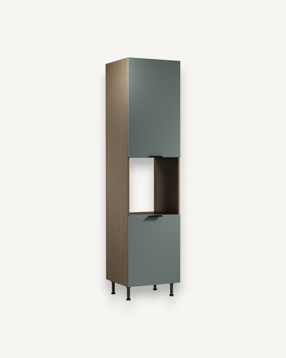 Mikrowellenumbauschrank D60PWN P/L – Sorento Grün