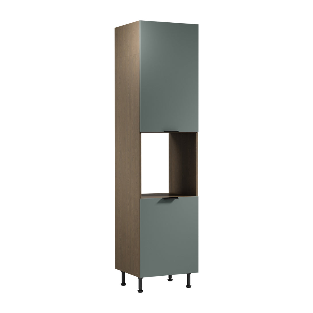Mikrowellenumbauschrank D60PWN P/L - Sorento Grün - ROYAL24_MARKT
