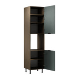 Mikrowellenumbauschrank D60PWN P/L - Sorento Grün - ROYAL24_MARKT