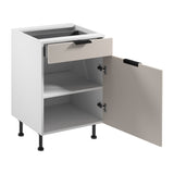 Unterschrank D60S1 P/L AX - Sorento Weiß Beige - Design und Funktion im Einklang. - ROYAL24_MARKT