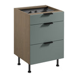 Unterschrank D60S3 AX - Sorento Grün - ROYAL24_MARKT