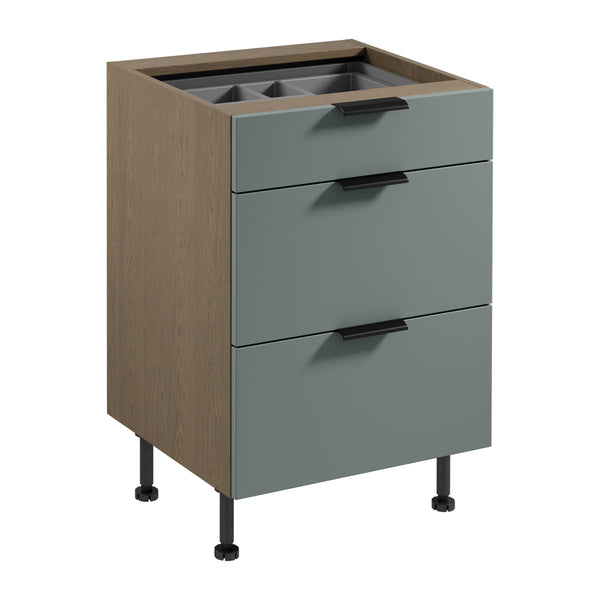 Unterschrank D60S3 AX - Sorento Grün - ROYAL24_MARKT