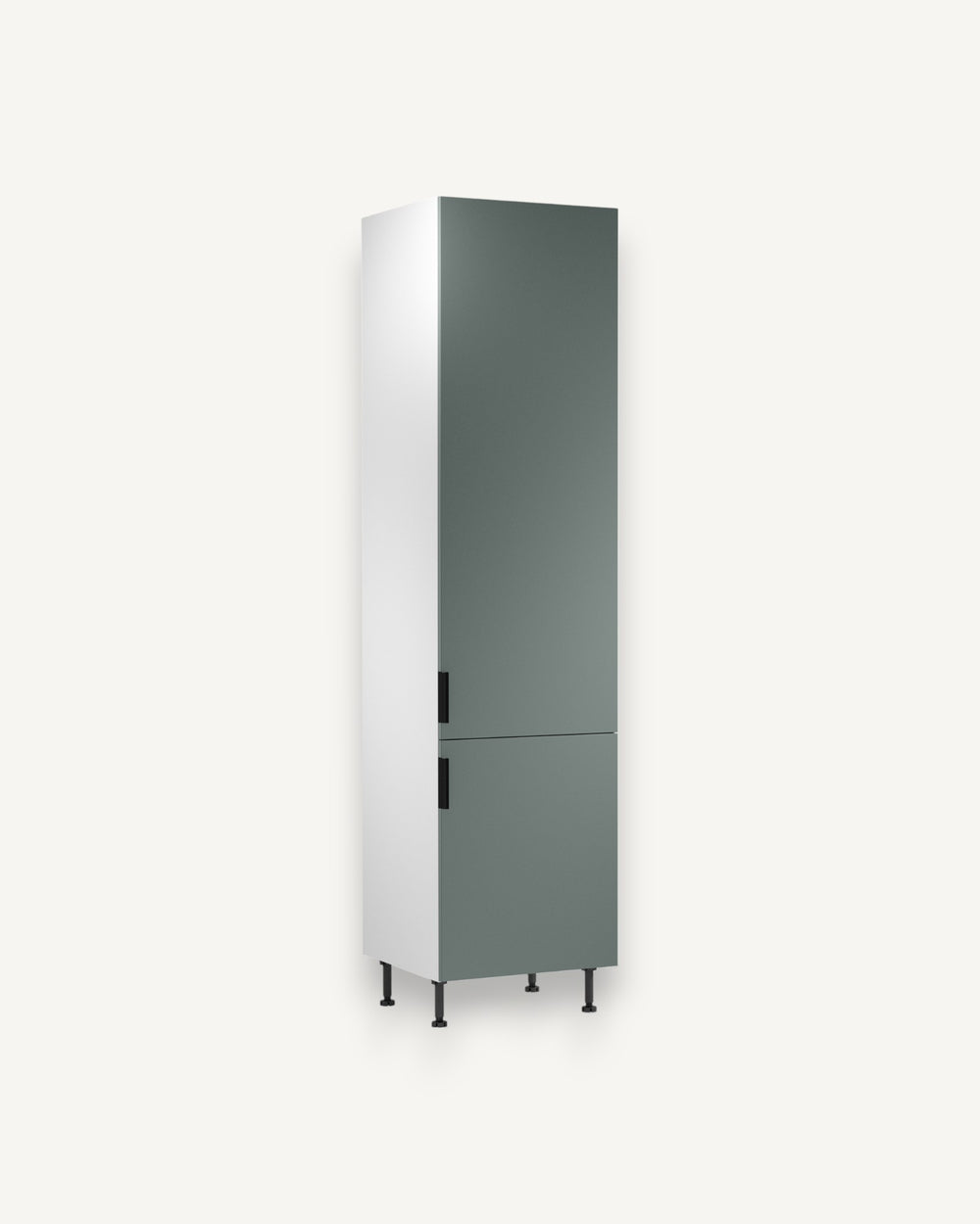 Hochschrank D60T P/L AX - Sorento Weiß Grün - Passgenau für Ihre Küche gefertigt.