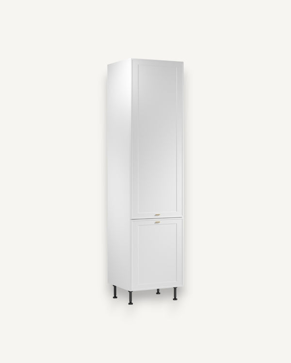 Hochschrank D60T P/L AX - Sorento Weiß - Funktion trifft auf Design in Perfektion. - ROYAL24_MARKT