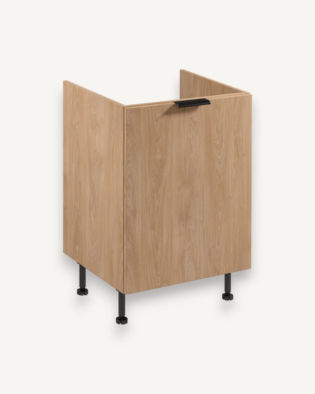 Spülenunterschrank mit Sortiereinsatz D60ZS AX - Sorento - Elegant und zeitgemäß, passt zu jedem Einrichtungsstil. - ROYAL24_MARKT