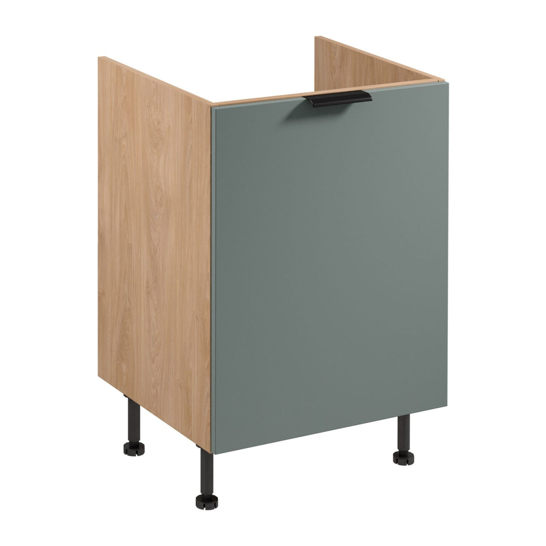 Spülenunterschrank D60Z P/L - Sorento Grün Sonoma Eiche - Mehr Platz unter der Spüle. - ROYAL24_MARKT