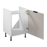 Spülenunterschrank D60Z P/L - Sorento Weiß Beige - Optimal genutzt für Ordnung und Platz. - ROYAL24_MARKT