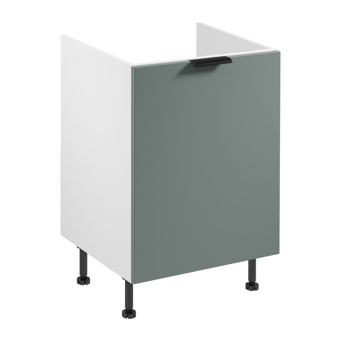 Spülenunterschrank D60Z P/L - Sorento Weiß Grün - Ordnung und Sauberkeit in der Küche. - ROYAL24_MARKT