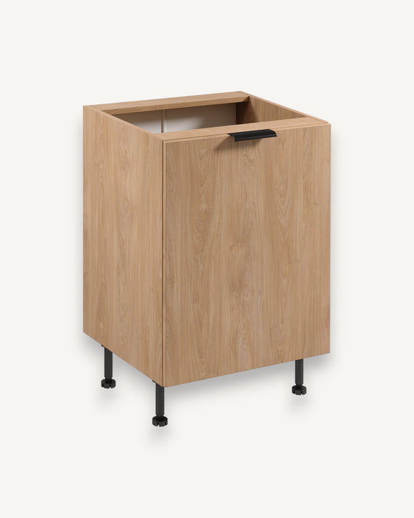 Unterschrank D60 P/L - Sorento - Sanftes Schließen der Türen für zusätzlichen Komfort. - ROYAL24_MARKT