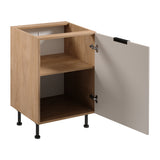 Unterschrank D60 P/L - Sorento Beige Sonoma Eiche - perfekte Ergänzung für Ihre Kücheneinrichtung - ROYAL24_MARKT