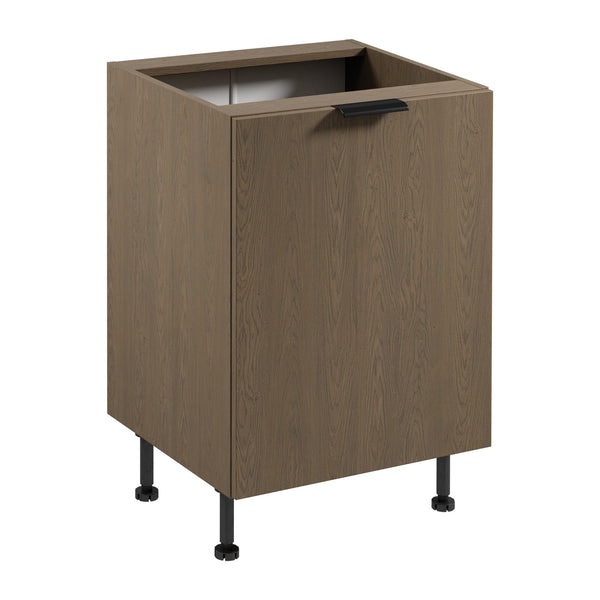 Unterschrank D60 P/L - Sorento Dunkle Eiche - Hochwertiger Stauraum mit edlem Look. - ROYAL24_MARKT