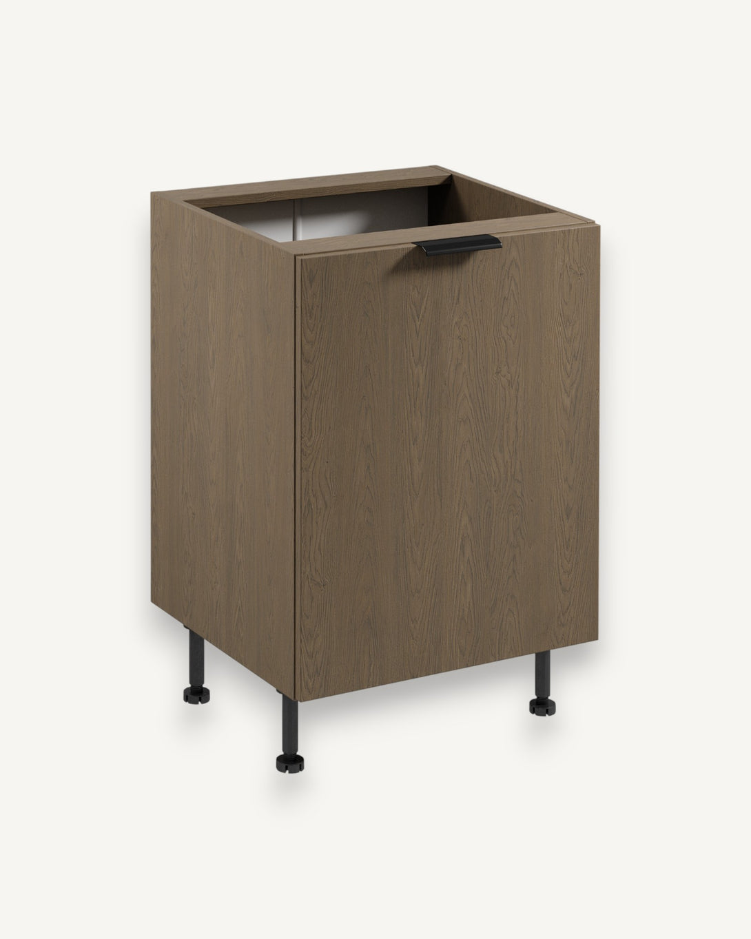 Unterschrank D60 P/L - Sorento Dunkle Eiche - Hochwertiger Stauraum mit edlem Look. - ROYAL24_MARKT