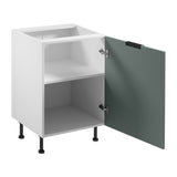 Winkelküche - Sorento - Weiß Grün (Matt) - K52-330×210 cm - ROYAL24_MARKT