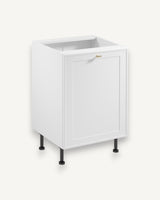 Unterschrank D60 P/L - Sorento Weiß - Funktion trifft auf Stil in Ihrem Zuhause. - ROYAL24_MARKT