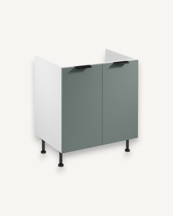 Spülenunterschrank D80Z - Sorento Weiß Grün - Praktische Lösung für Ihre Küche. - ROYAL24_MARKT