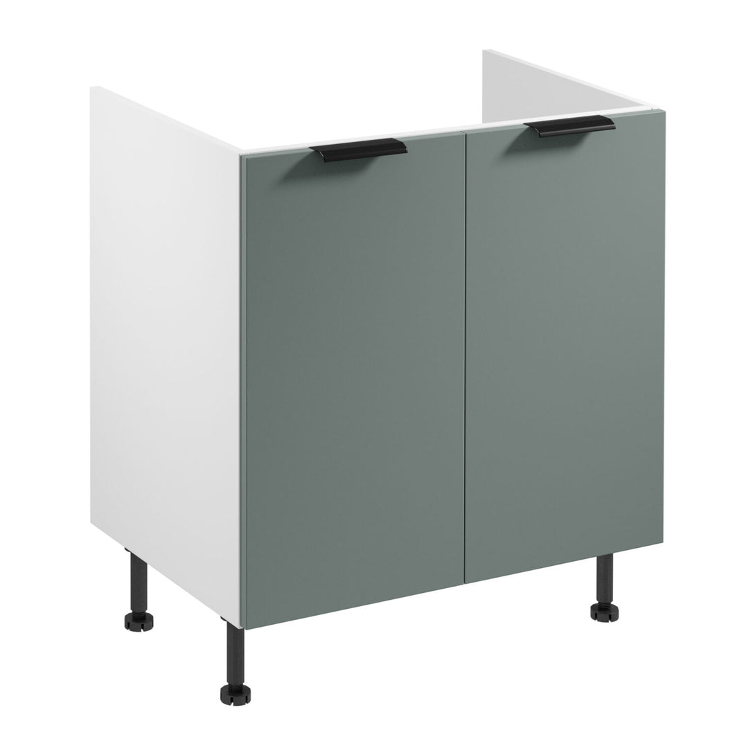 Spülenunterschrank D80Z - Sorento Weiß Grün - Praktische Lösung für Ihre Küche. - ROYAL24_MARKT