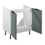 Winkelküche - Sorento - Weiß Grün (Matt) - K52-330×210 cm - ROYAL24_MARKT