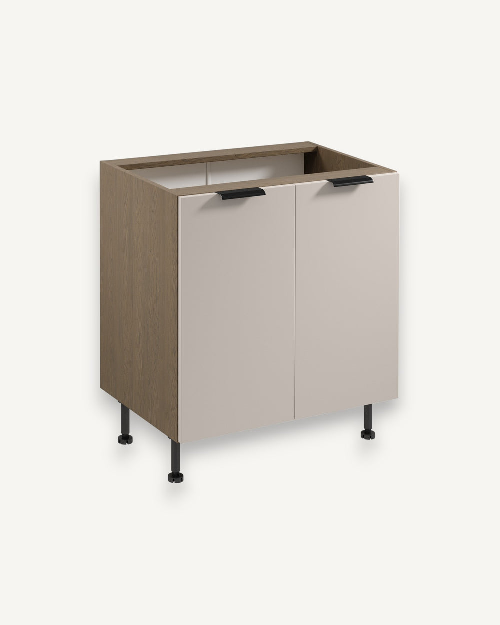 Unterschrank D80 – Sorento Beige – Praktische Aufbewahrung für Ihre Küche.