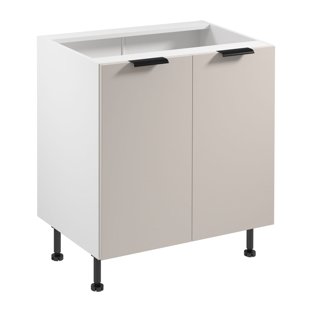 Unterschrank D80 - Sorento Weiß Beige - Perfekte Organisation für Ihre Utensilien. - ROYAL24_MARKT